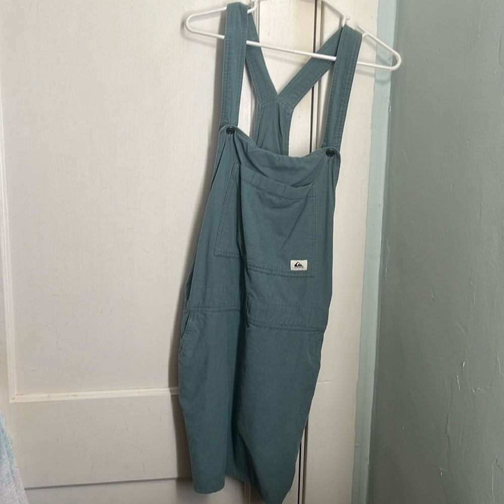 Quicksilver corduroy overalls mini